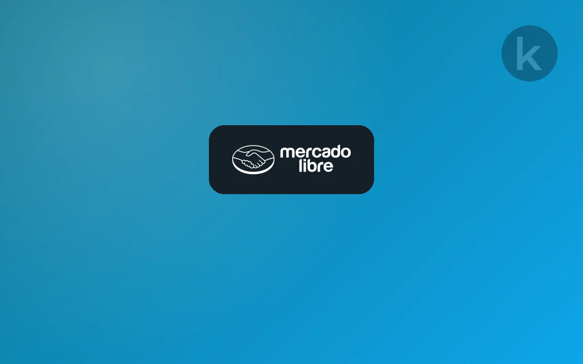 Logotipo do MercadoLivre em um gradiente Keysender, representando a entrega automatica de produtos digitais no MercadoLivre